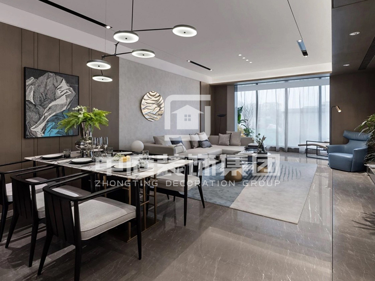 天池山&middot;中脊120平現(xiàn)代風(fēng)格案例