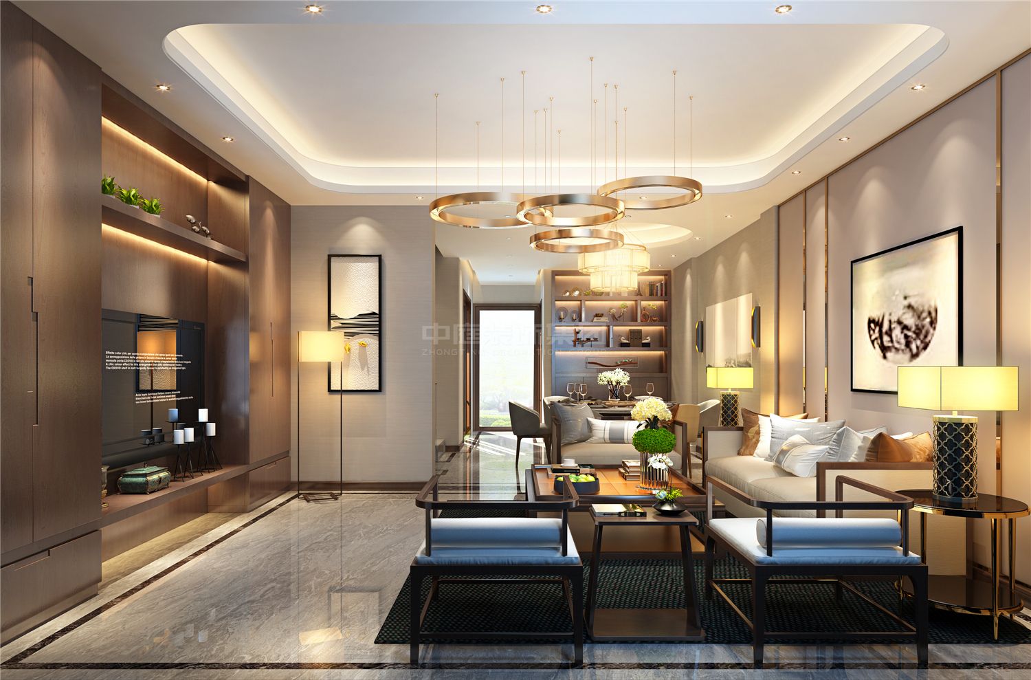 霖峰壹號(hào)115m&sup2;現(xiàn)代風(fēng)格案例